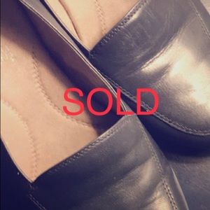 Aerosols “Lovely” navy blue wedge